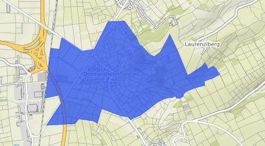 Bodenrichtwertkarte Bingen am Rhein Dromersheim